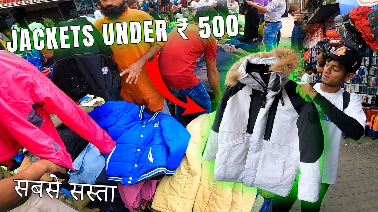 Winter jackets in ₹450 | Fashion street mumbai | Mihir Zenex Vlogs