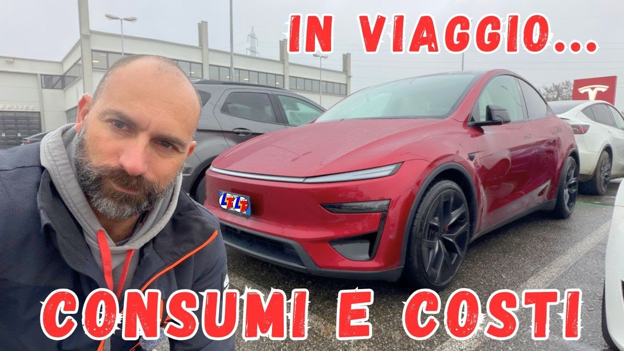 Portiamo a casa Tesla Model Y Performance in un viaggio di 300km