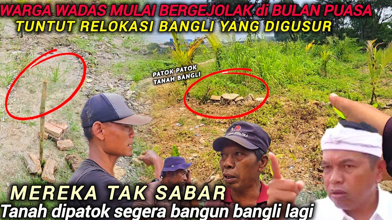 ASTAGFIRULLAH❗️KDM HARUS TAU INI❗️PENDUDUK KARANG SINOM SUDAH MATOK TANAH & AKAN DIRIKAN BANGLI LAGI