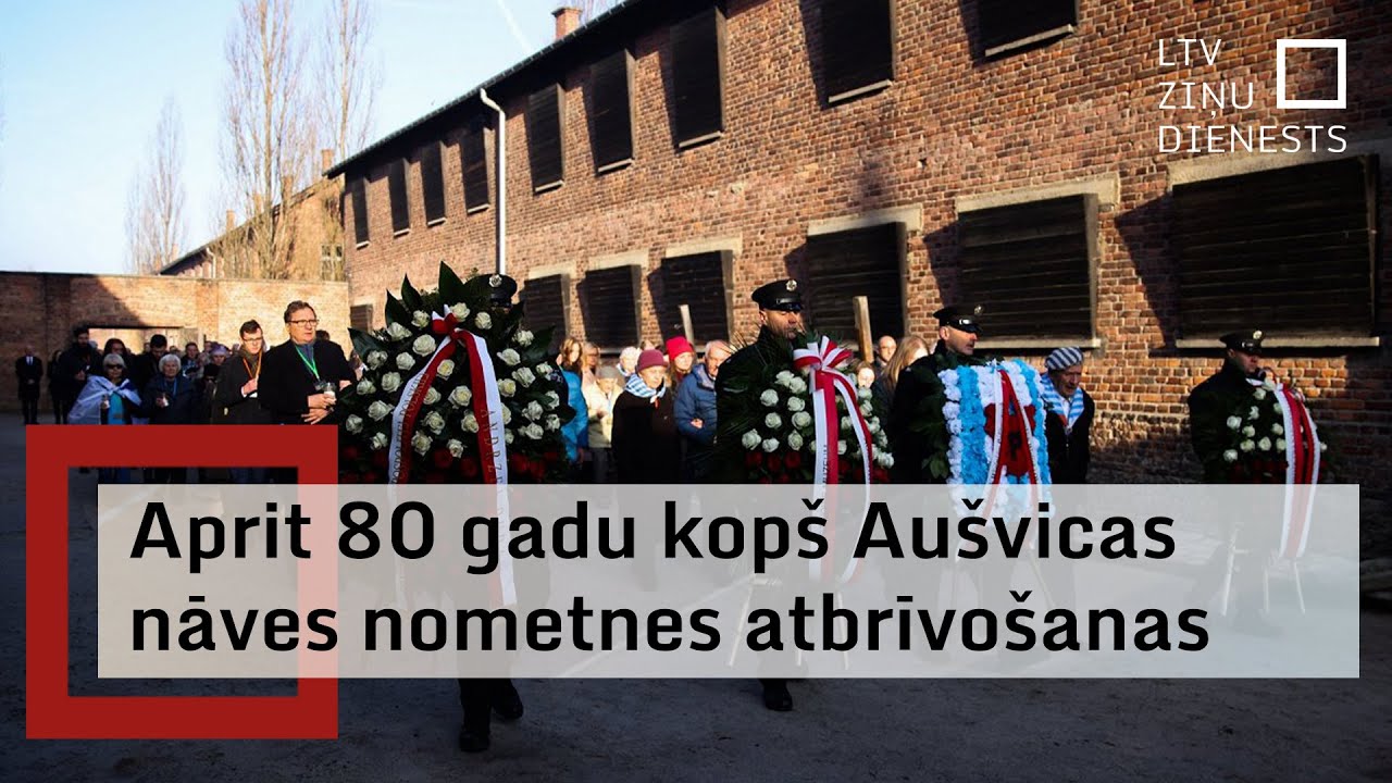Au&scaron;vicas atbrīvo&scaron;anas dienā Polijā piemin holokausta upurus