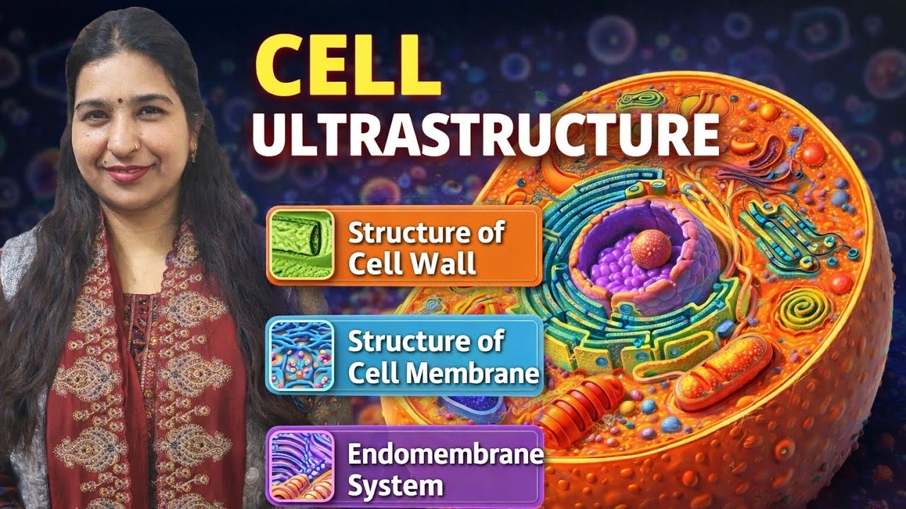 Cell ultrastructure|Structure of cell wall,Cell membrane and endomembrane