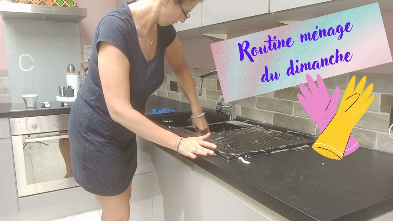 Routine ménage du dimanche// Motivation 💪😉