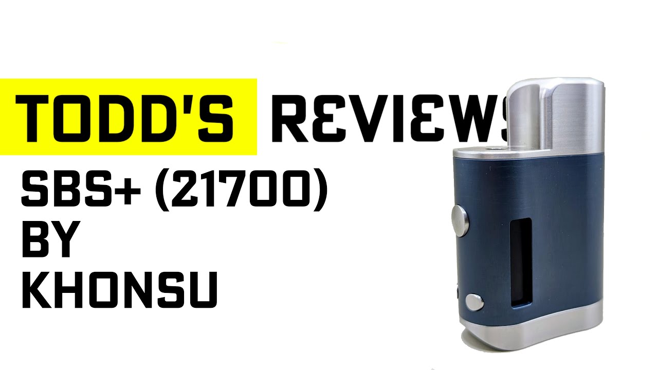 SBS+ by Khonsu Tech - It's 21700!!