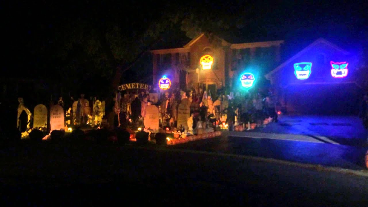Halloween Light Show 2014, AC/DC Hells Bells