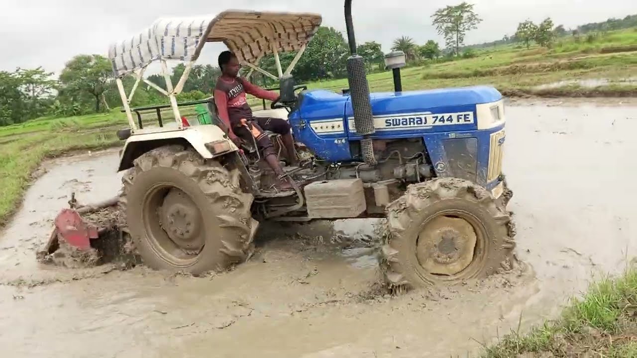 Swaraj 744 FE 4x4 new Model ll