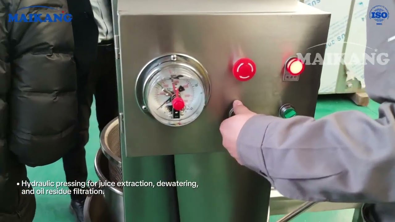 Industrial Hydraulic Press Machine #HydraulicPressMachine #PeanutPressMachine #JuicePressMachine