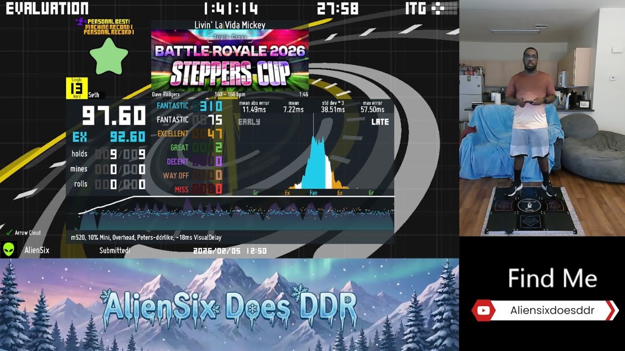 Livin' La Vida Mickey (13) '97.60' (⭐️) [Triple Cross BR 26 - STEPPERS CUP]