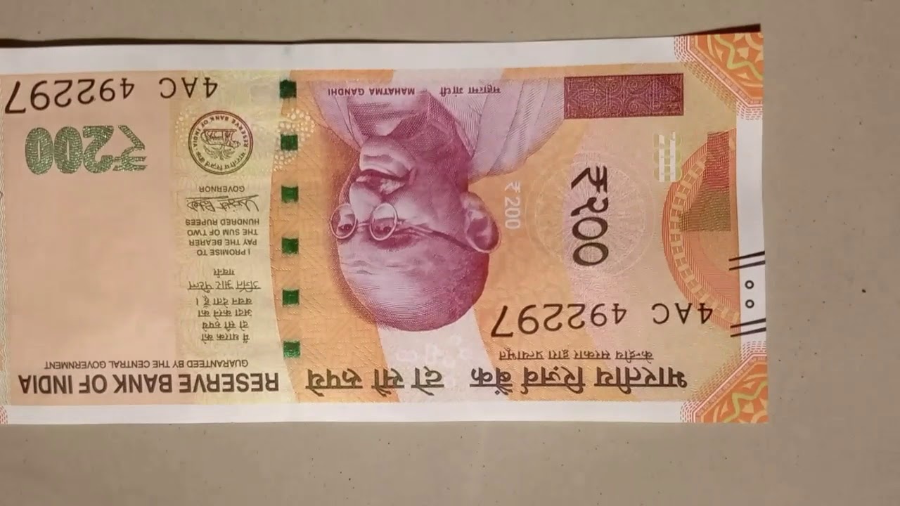 ✌00 200 RuPeeS NoTe CuRrEnCy 💱  AnD iTs HiDdeN FEATURES