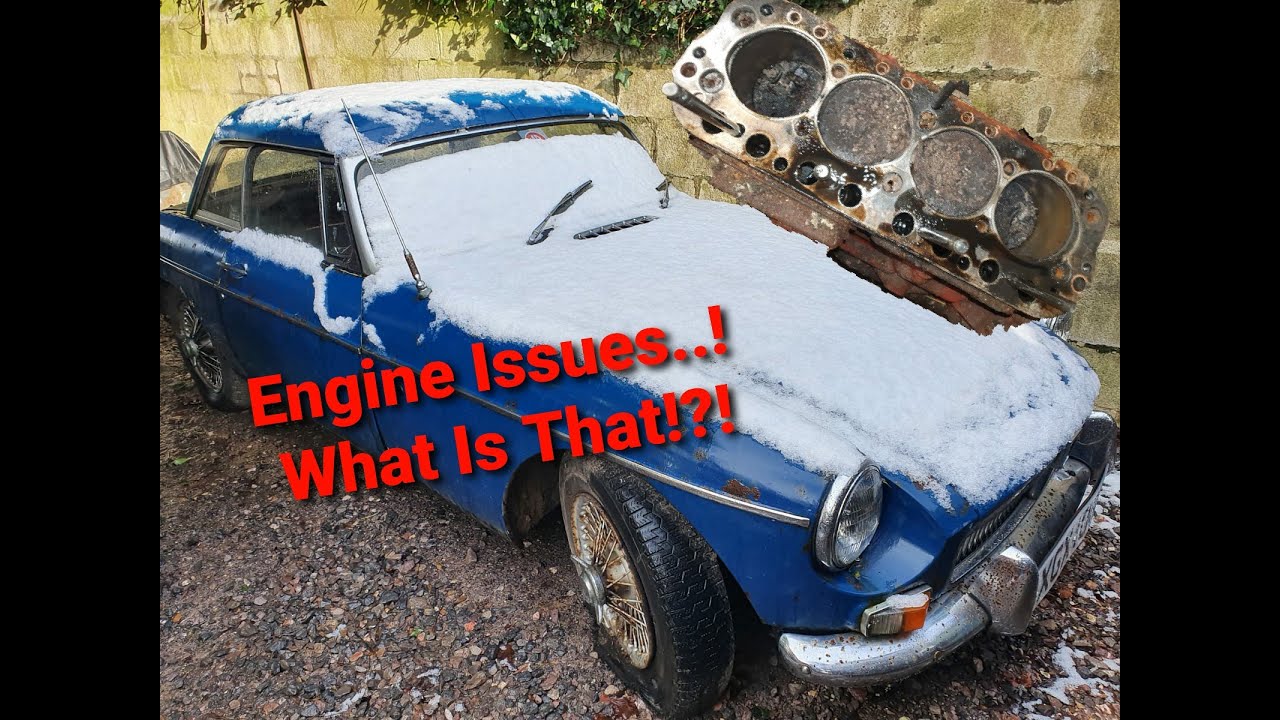 1968 MGB Roadster Part 3 - Engine Problems!