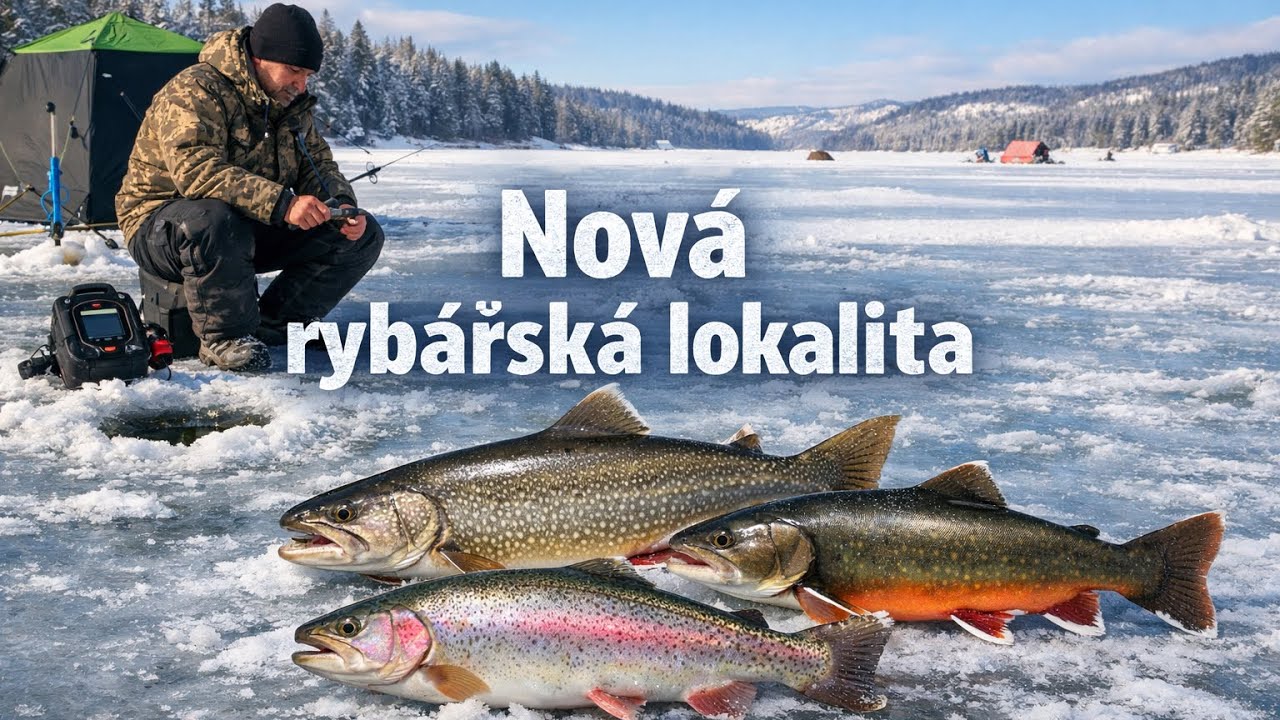 Nová rybářská lokalito lepší ryby 