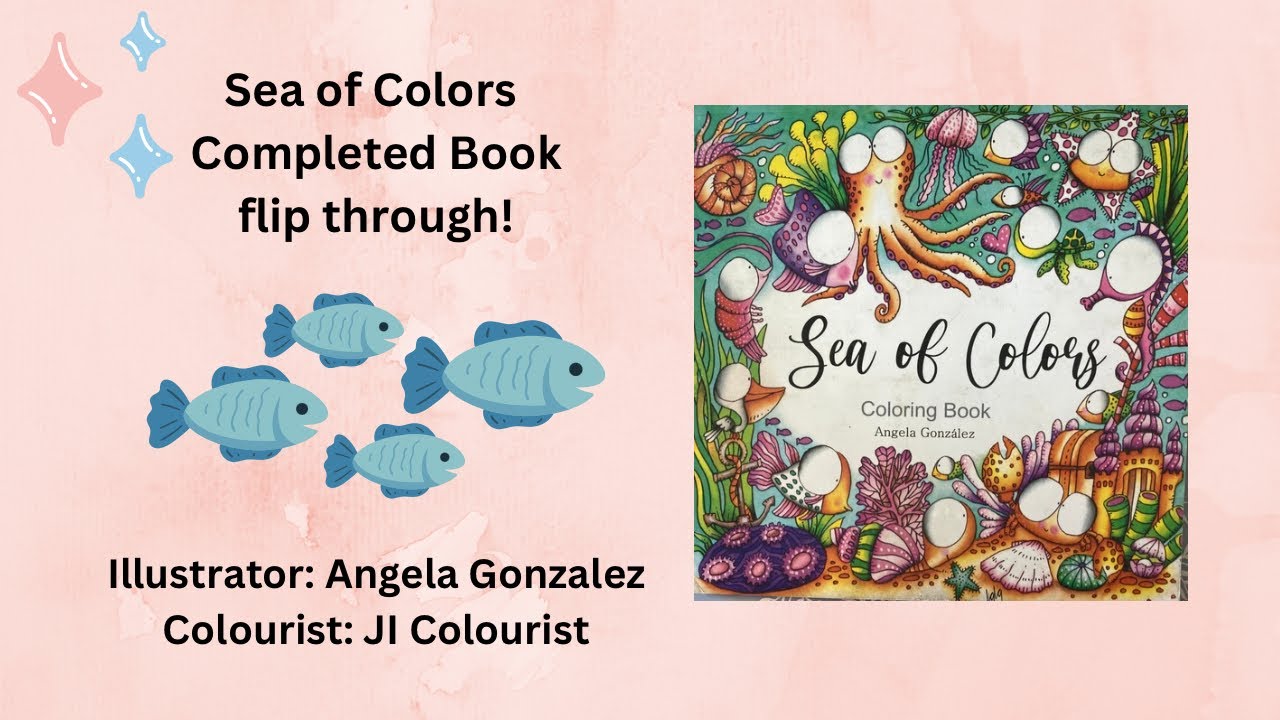 Completed book! Sea of Colors by Angela Gonzalez