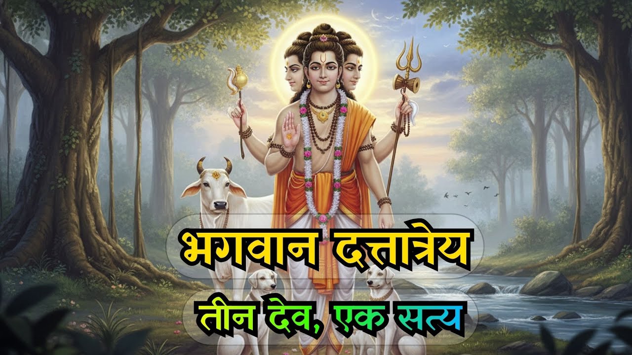 Lord Dattatreya: The Eternal Guru | Complete Spiritual Journey & Life Philosophy #lorddattatreya
