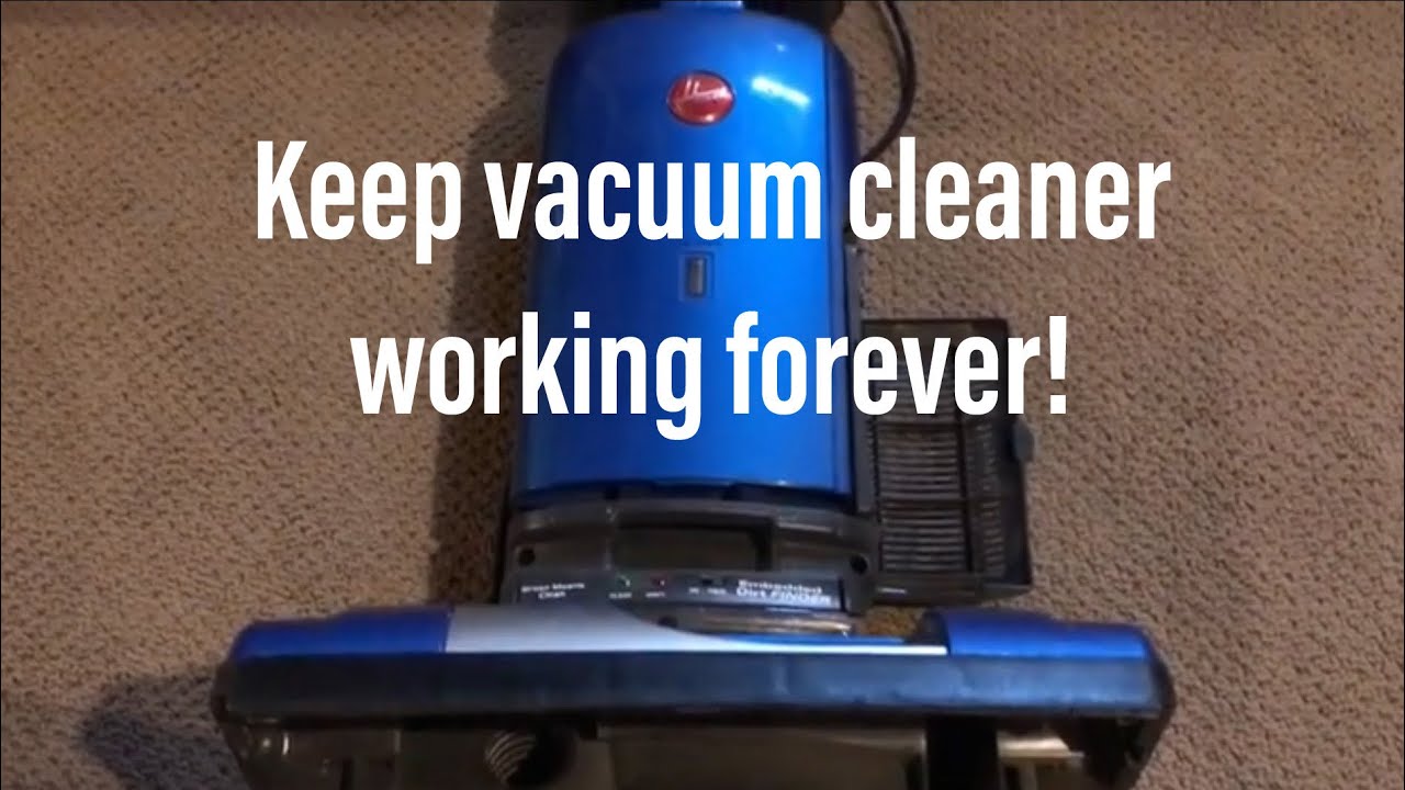 Hoover Vacuum Tune-Up - Clean Your Vacuum !
