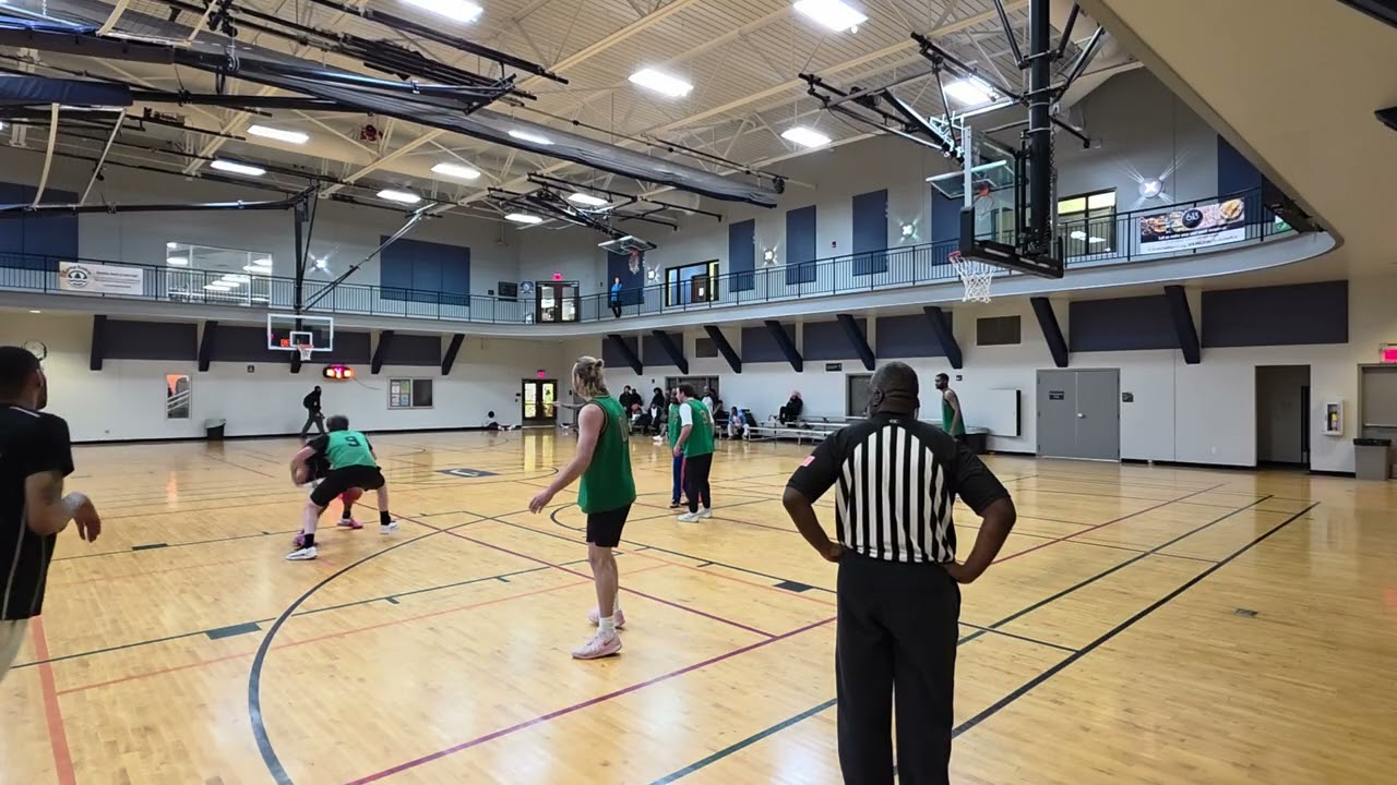 Three's All Day vs Shrek is Love (JCC Men's Basketball League) 2nd Half 