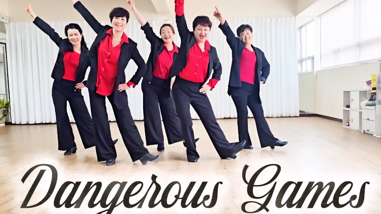 Dangerous Games Line Dance/댄제러스 게임즈 라인댄스/Line Dance Forever MiMi 