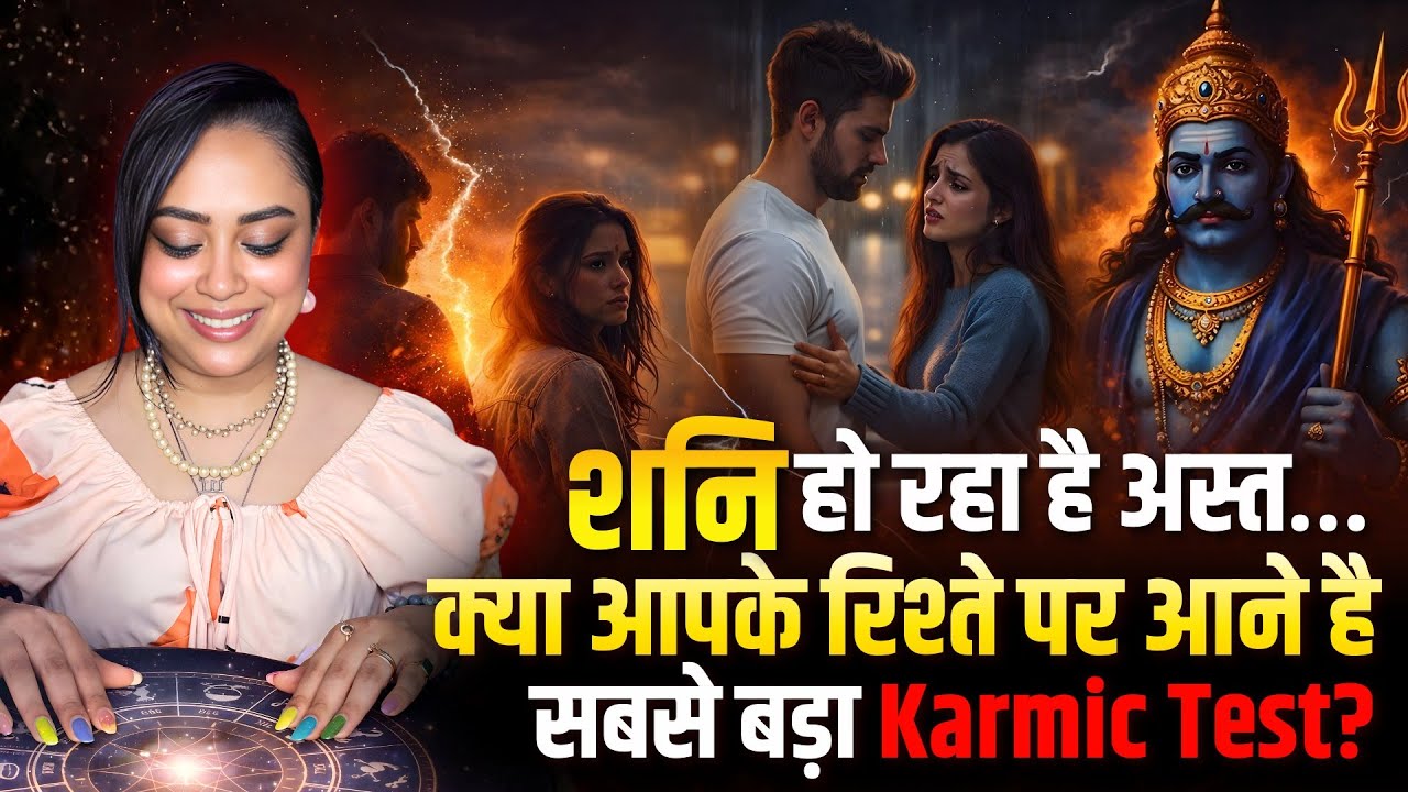 “⚠️ Shani Ho Raha Hai Astha… Kya Aapke Relationship Par Aane Wala Hai Sabse Bada Karmic Test? 😳 | ”