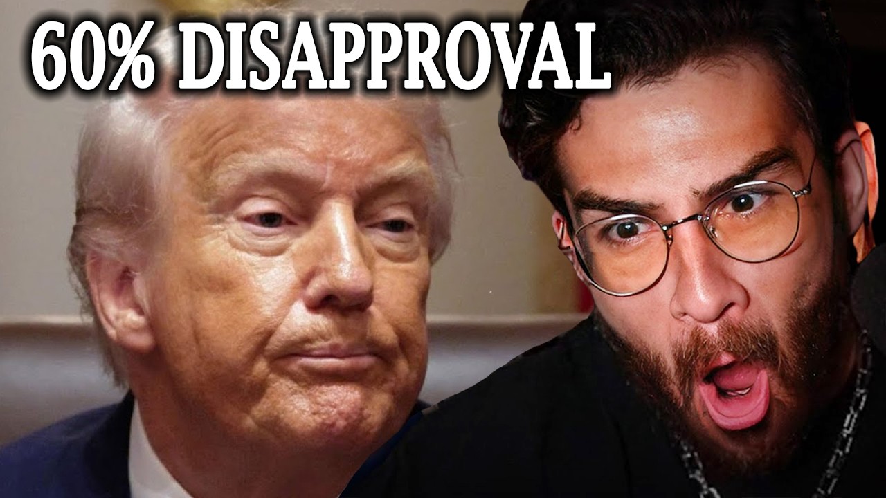 Trump’s Approval Is Collapsing | HasanAbi Reacts