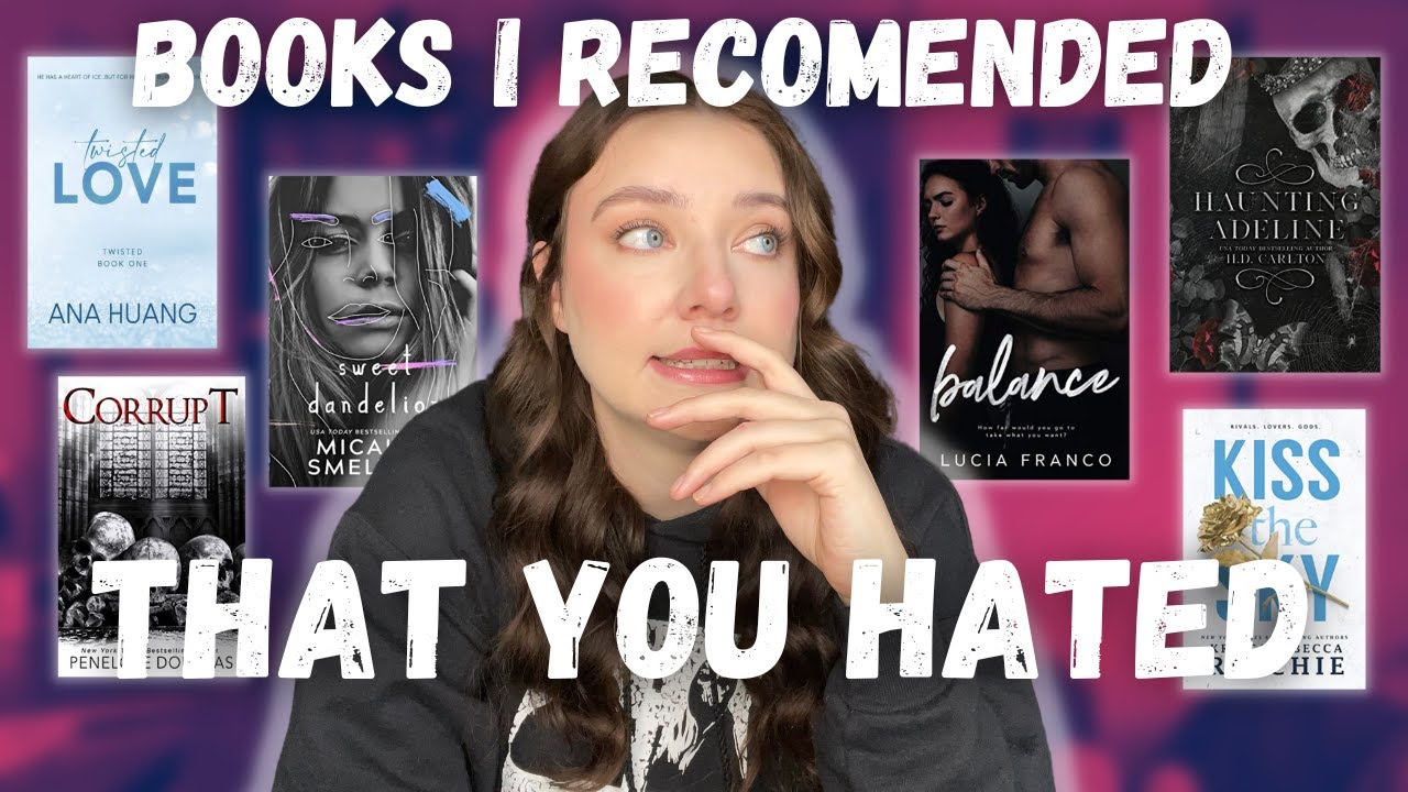 Reacting to Books I Recommended That You HATED🥲