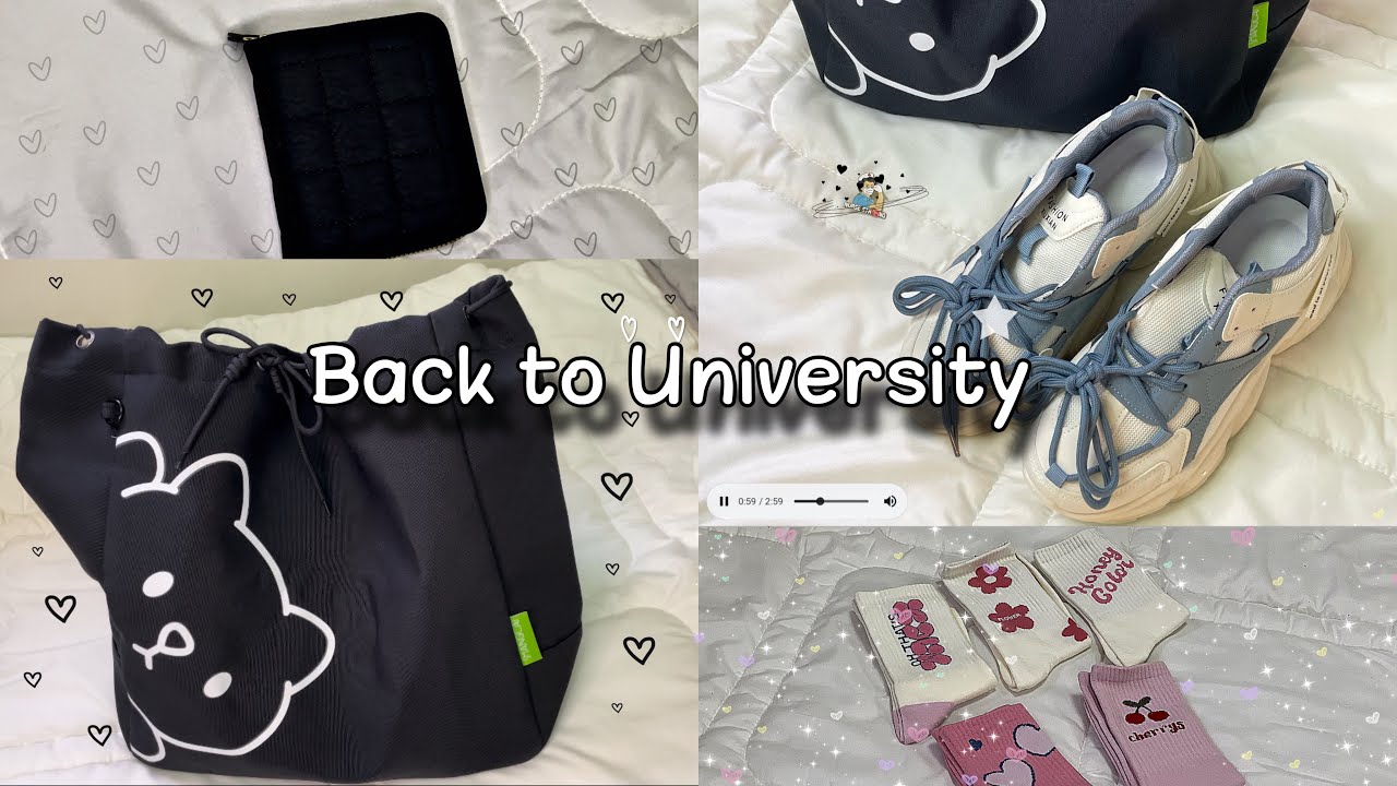 Back to University 2023📚|مشترياتي للجامعه