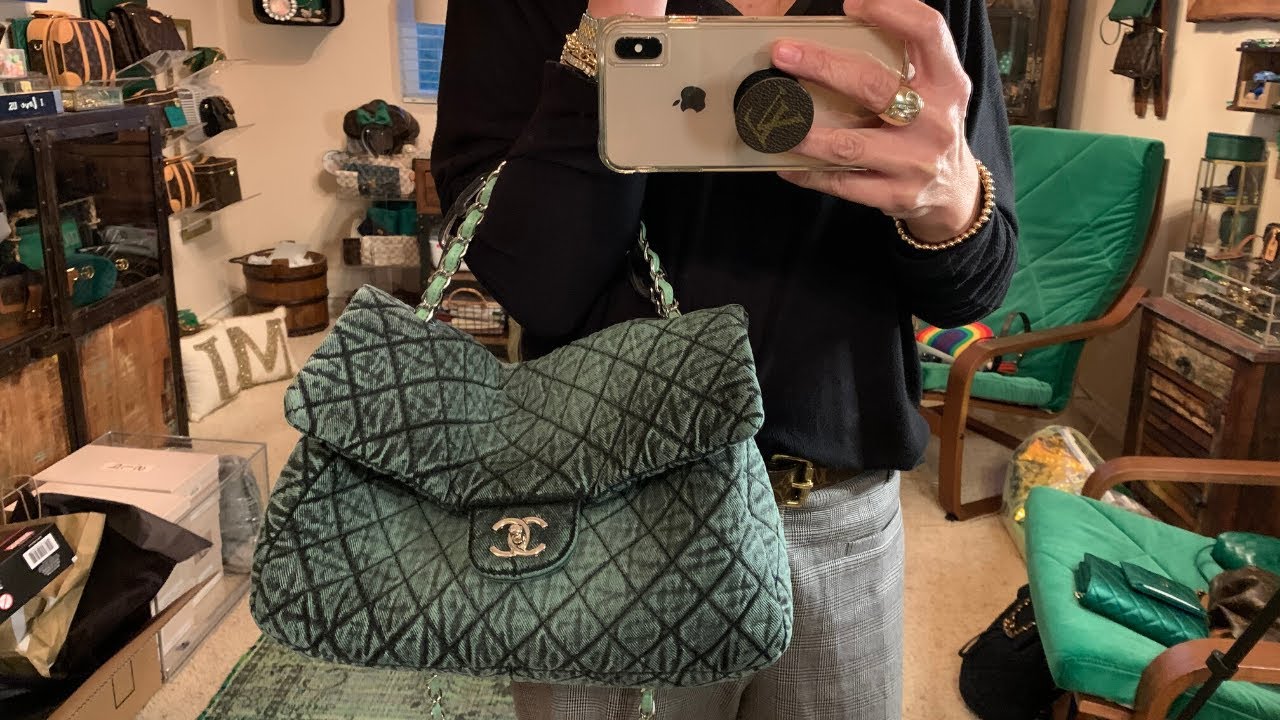 Chanel Denim Flap Bag Review 💚