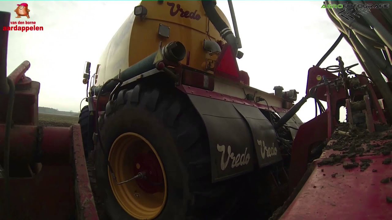 Vredo 19000V | Loonbedijf Van Raak proefveld bemesten bij Van Den Borne aardappelen [HD] [GoPro]