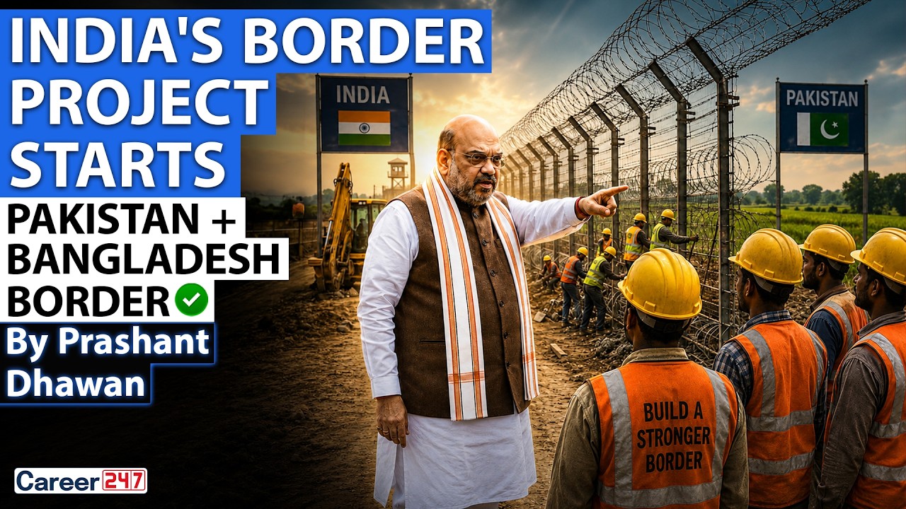 INDIA&rsquo;s BORDER PROJECT BEGINS | Pakistan & Bangladesh Tensions Rise | By Prashant Dhawan