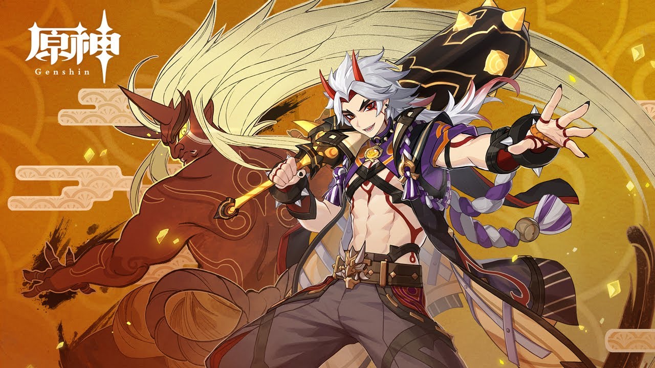 【原神】キャラクター実戦紹介　荒瀧一斗（CV：西川貴教）「堂々参上！」