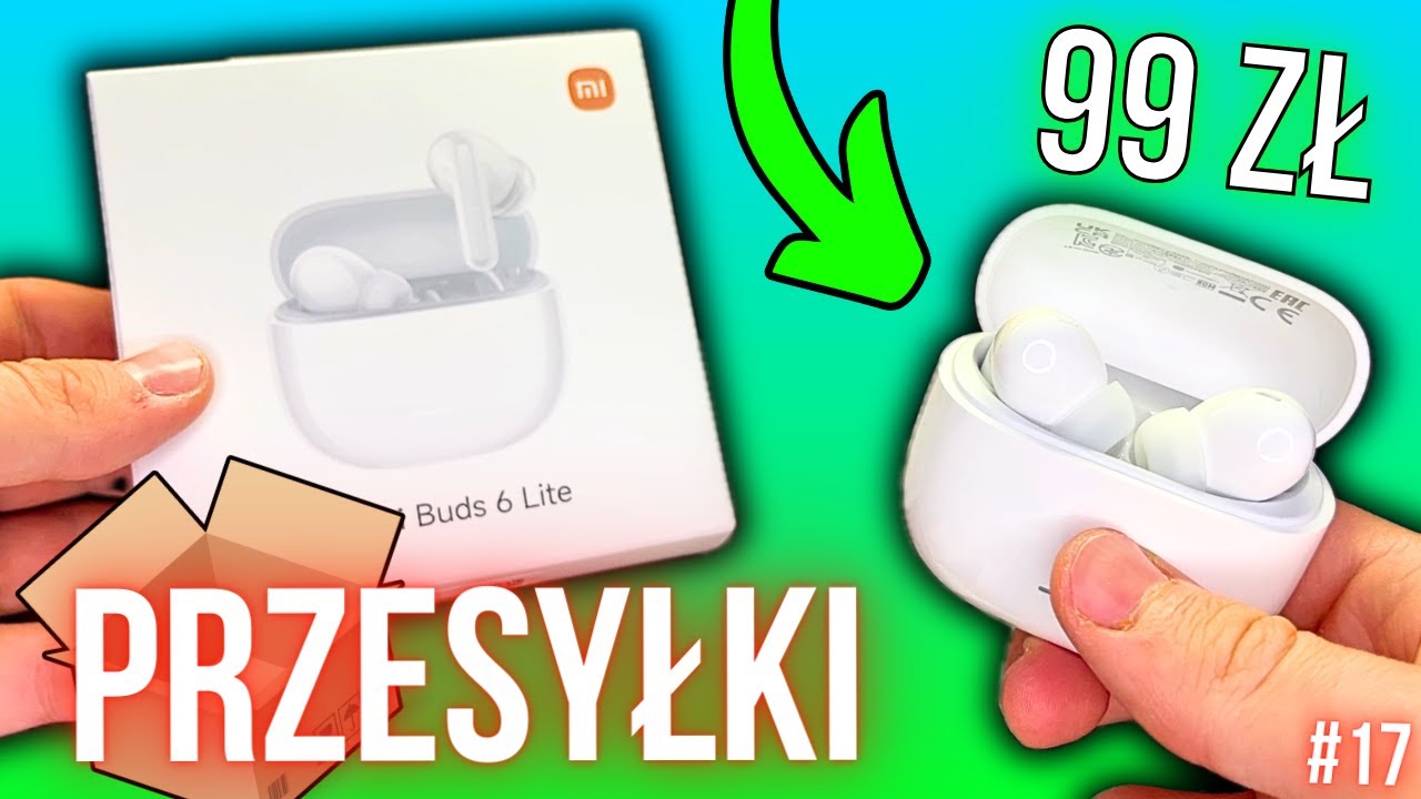 SŁUCHAWKI REDMI BUDS 6 LITE - PRZESYŁKI #17