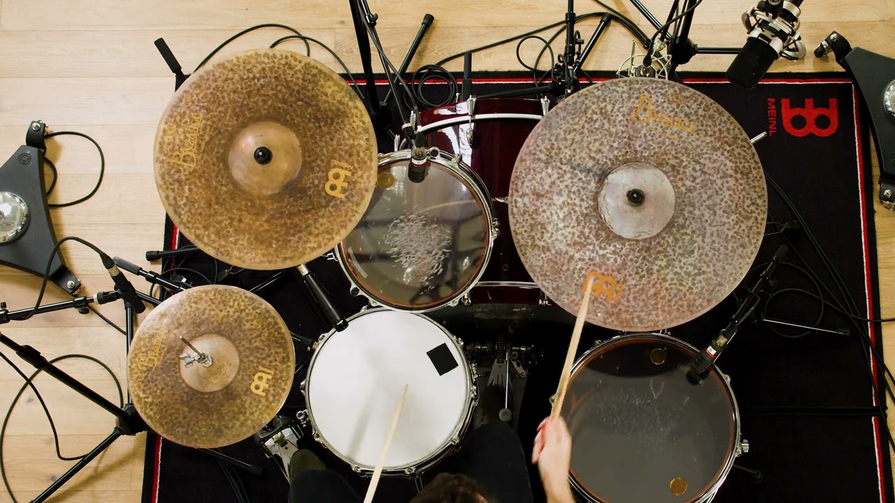 Byzance Extra Dry Complete Cymbals Set by Meinl Cymbals BED-CS1