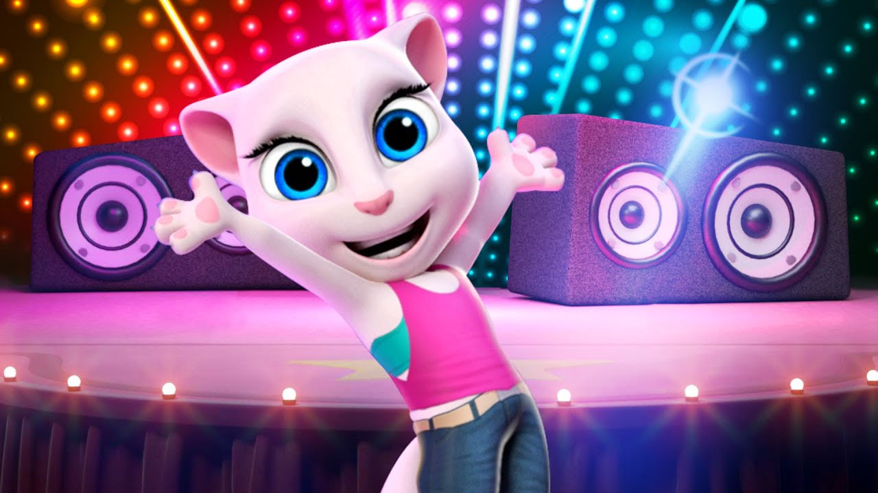 O Show de Dan&ccedil;a da Talking Angela - Talking Tom Curtas (Epis&oacute;dio 48)