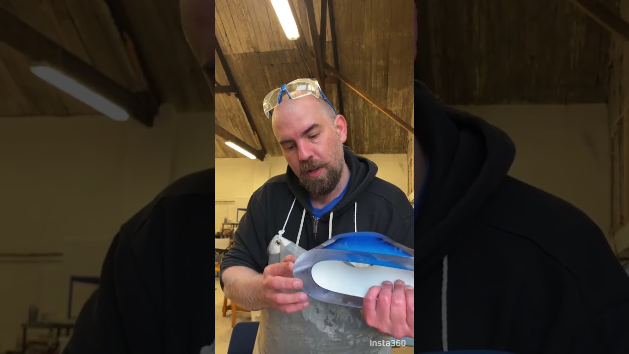 Phil Vickery Glass - A cold glass working demo, episode 1