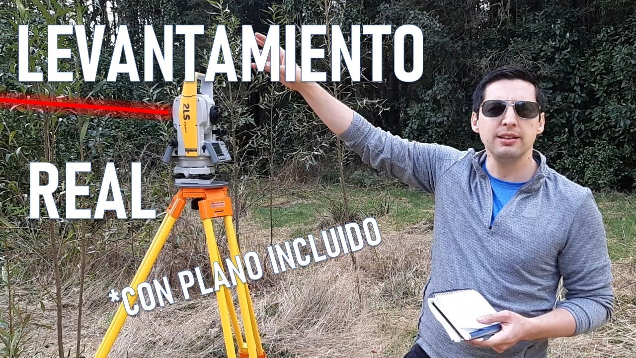 COMO MEDIR UN TERRENO CON ESTACIÓN TOTAL