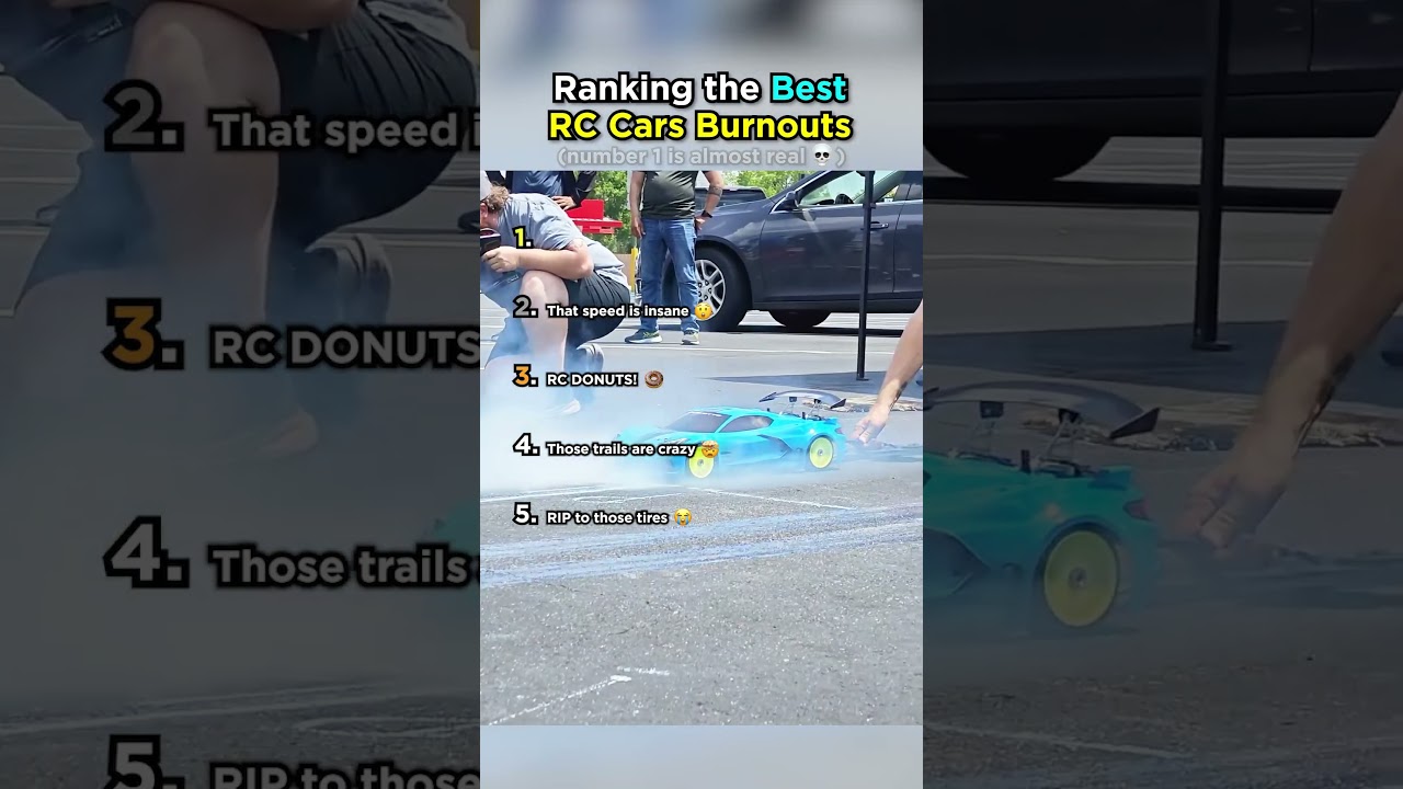 Ranking The Best RC Car Burnouts 🔥👀