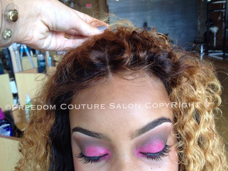 Beyonce Inspired Lace Closure Install&Hair Line NO GLUE with Cambodian Curly hair