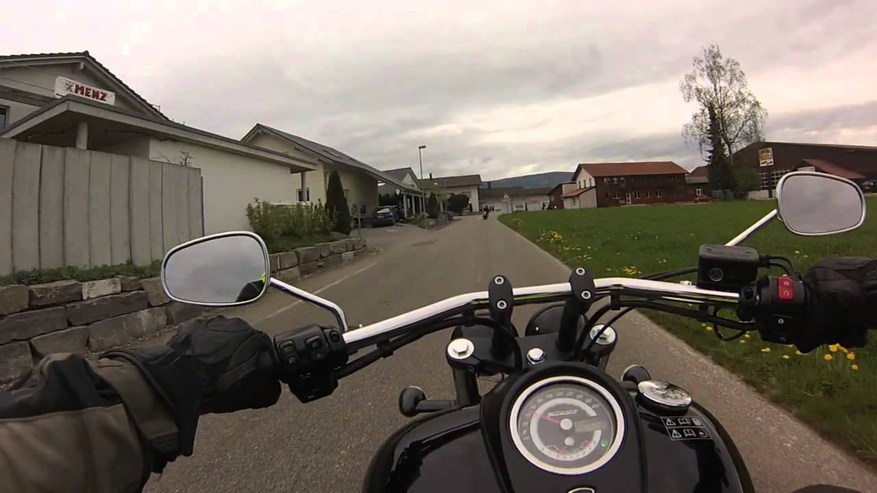 Testfahrt Triumph Thunderbird Storm am Töff Testtag Schweiz 2015