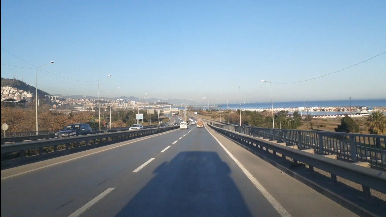 Trabzon sahil yolu - Hava alanı yenimahalle arası