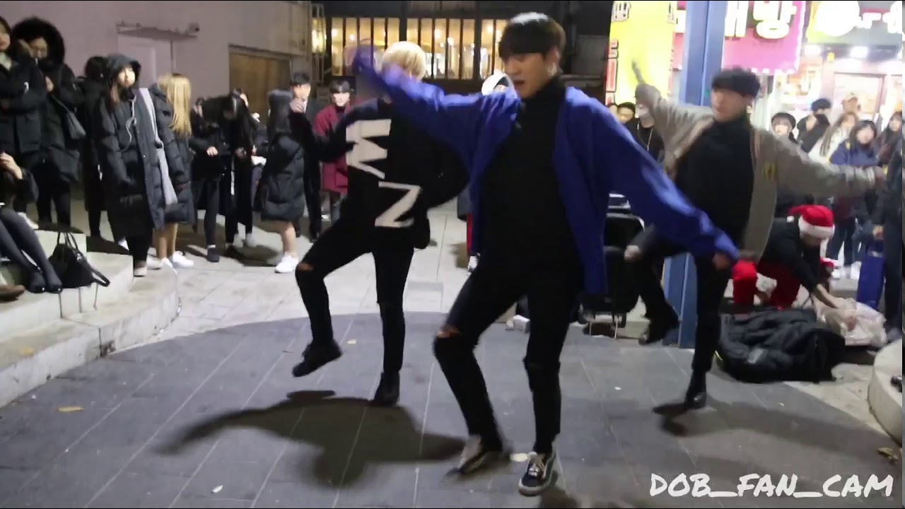 171124 디오비 DOB 홍대공연 (대현+태영+태유) / B.A.P - 대박사건