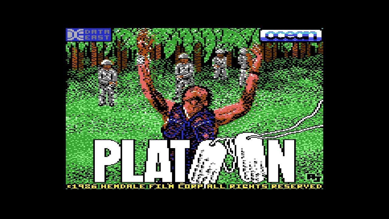 Commodore 64 Longplay [081] Platoon (EU)