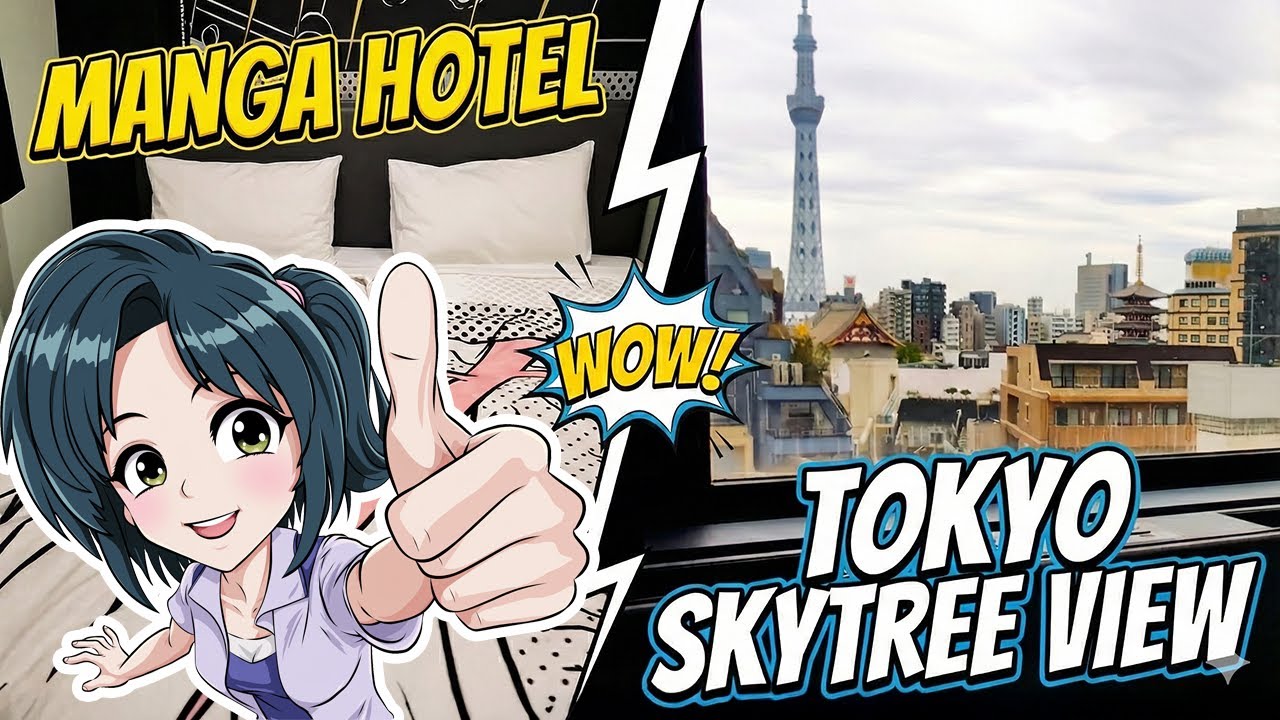 Best Hotel in Tokyo | Hotel Tavinos Asakusa: Manga Hotel Room Tour & Review 🇯🇵