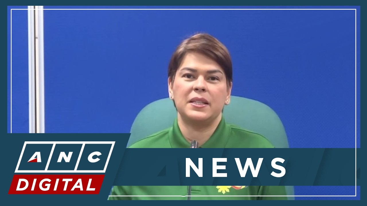 LOOK: VP Sara Duterte now at Senate as impeachment trial enters day 2 | ANC