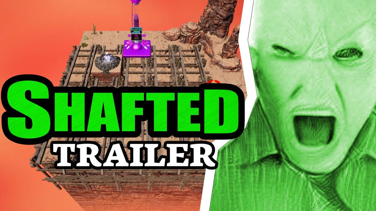 SHAFTED | Announcement Trailer |  tactical city building game