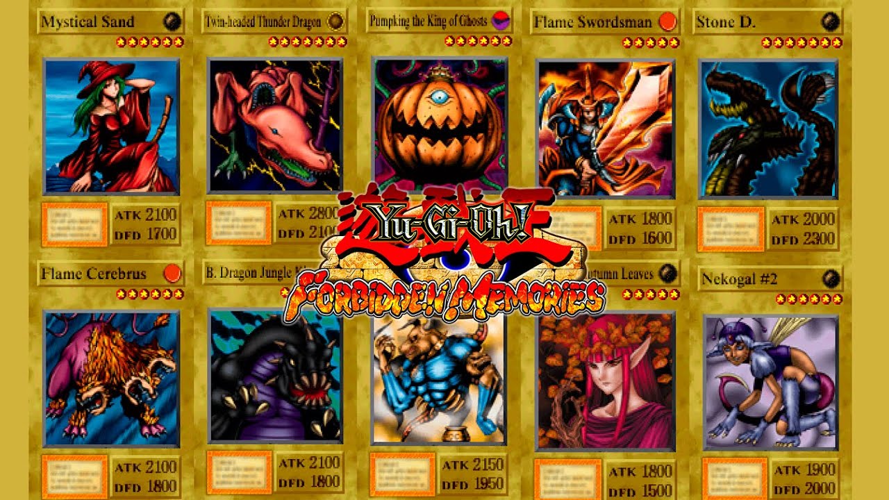Yu Gi Oh Forbidden Memories #01 - Melhor Baralho Inicial