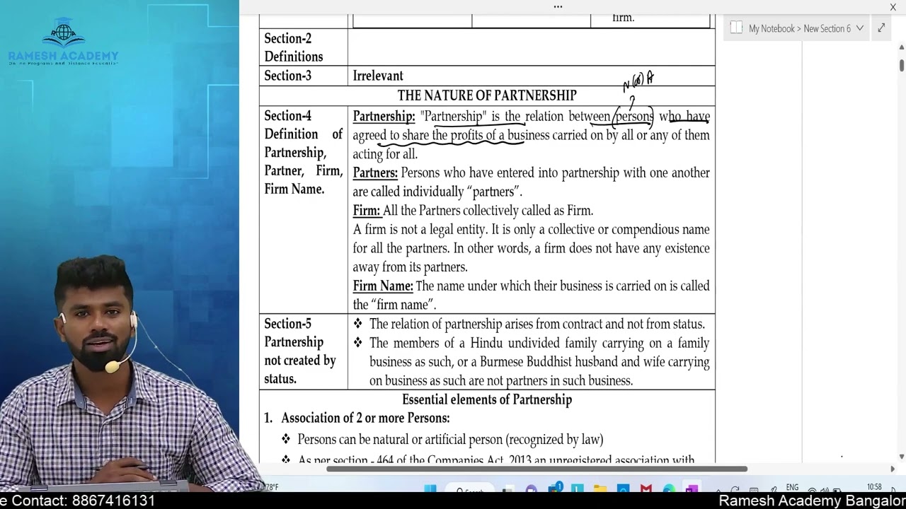 The Indian Partnership Act,1932
