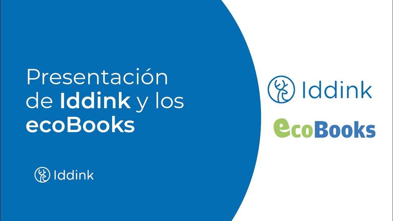 Presentación de Iddink y los ecoBooks