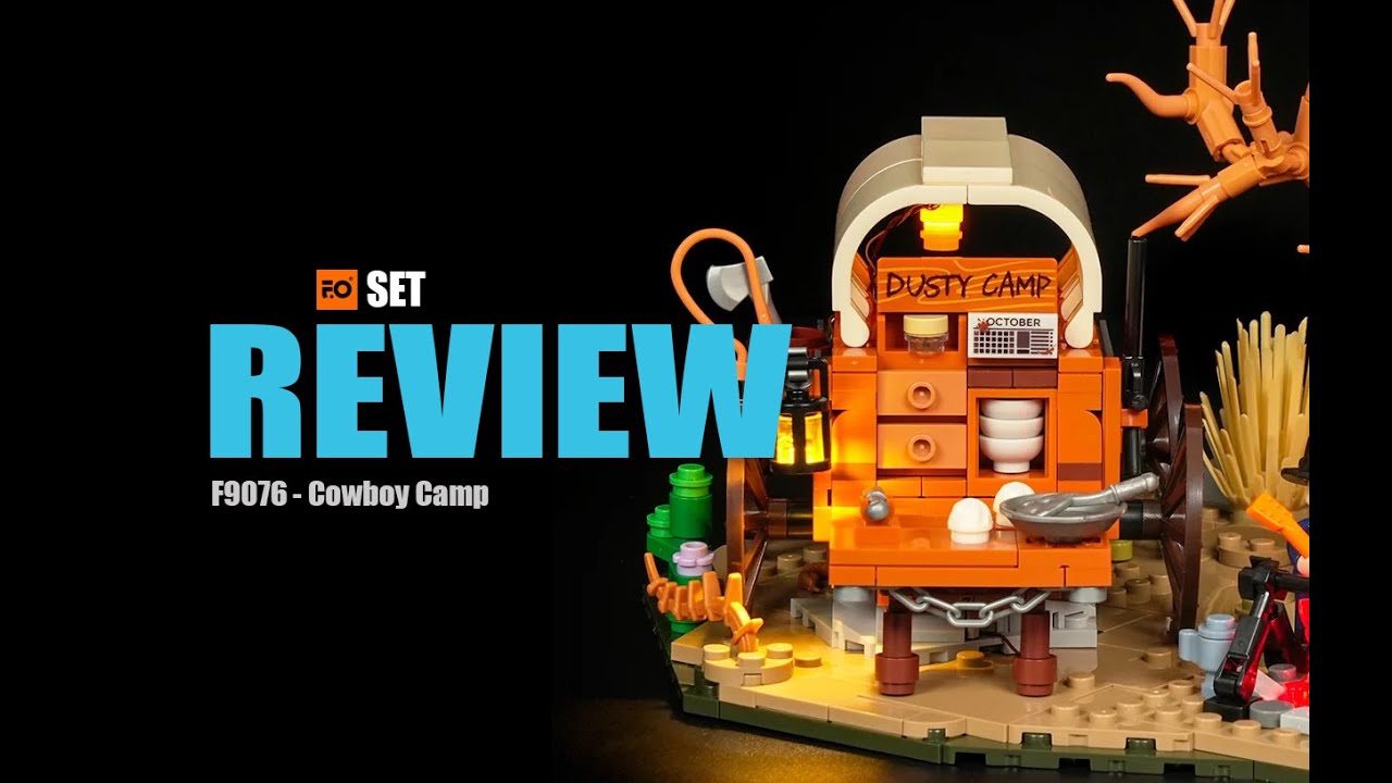 Funwhole F9076 Cowboy Camp: Western Details & Features