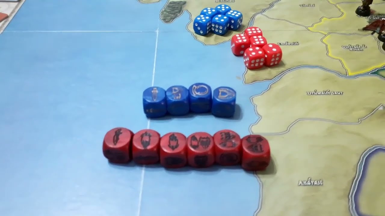 Partida EN TABLERO a Guerra del Anillo