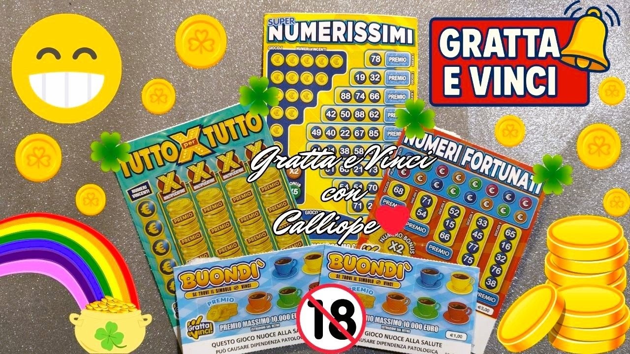 Gratta e Vinci: Tentiamo la Buona sorte 🔞🍀💰🪙😘