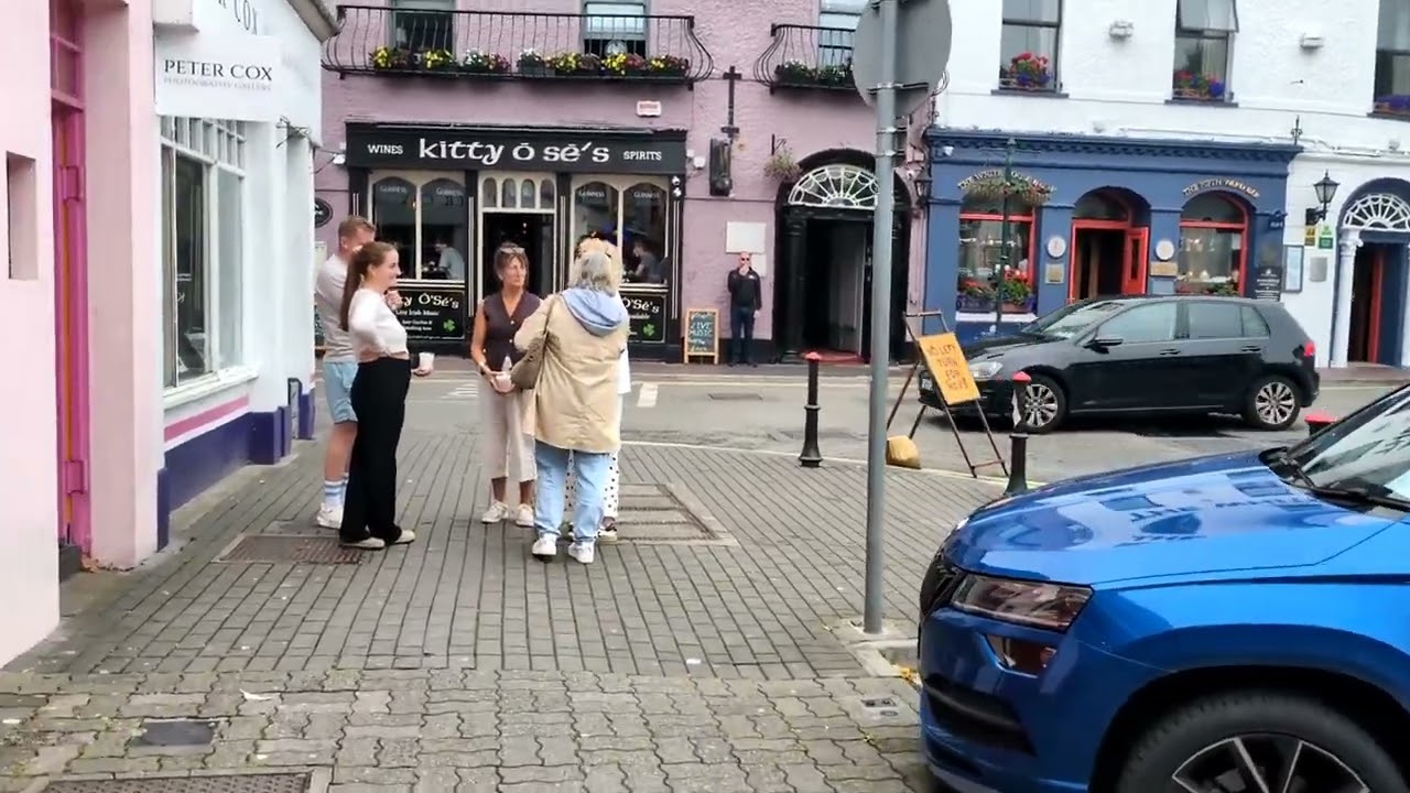 Kinsale Ireland in the summer in the rain and Dino's famous fish and Chips  #ireland #kinsale #cork
