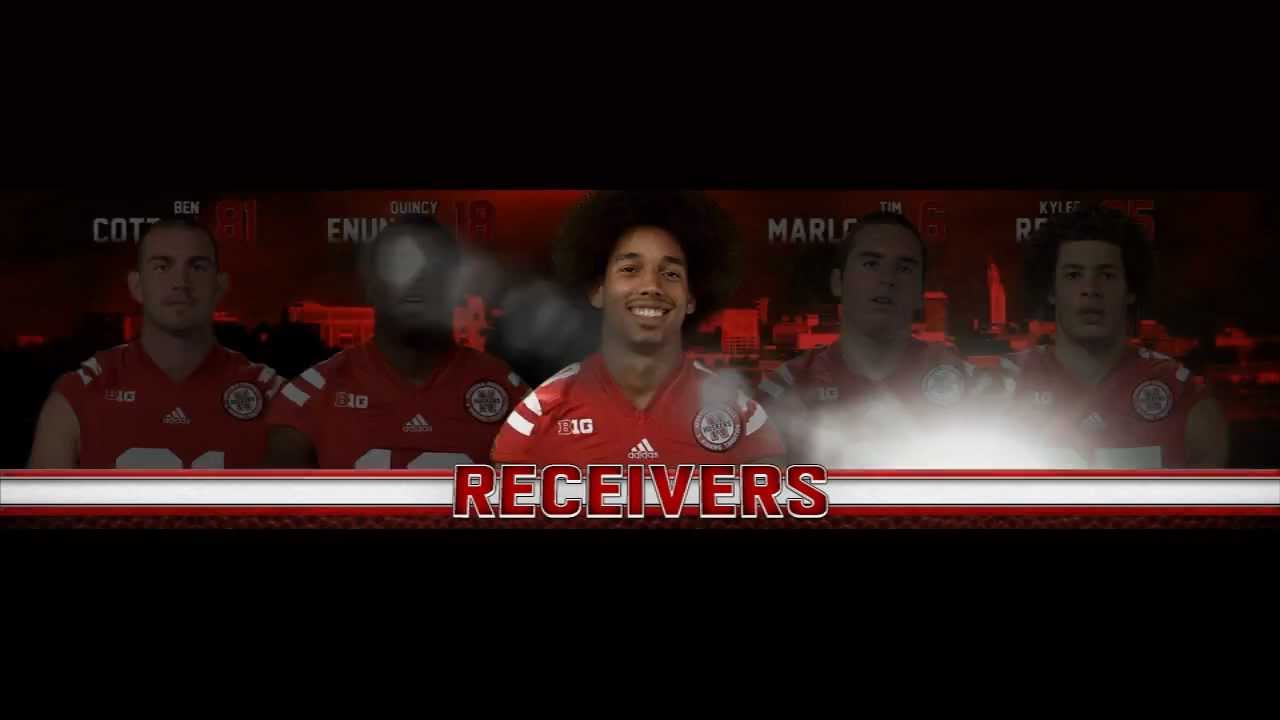 Nebraska Football Starting Lineups Video 2012