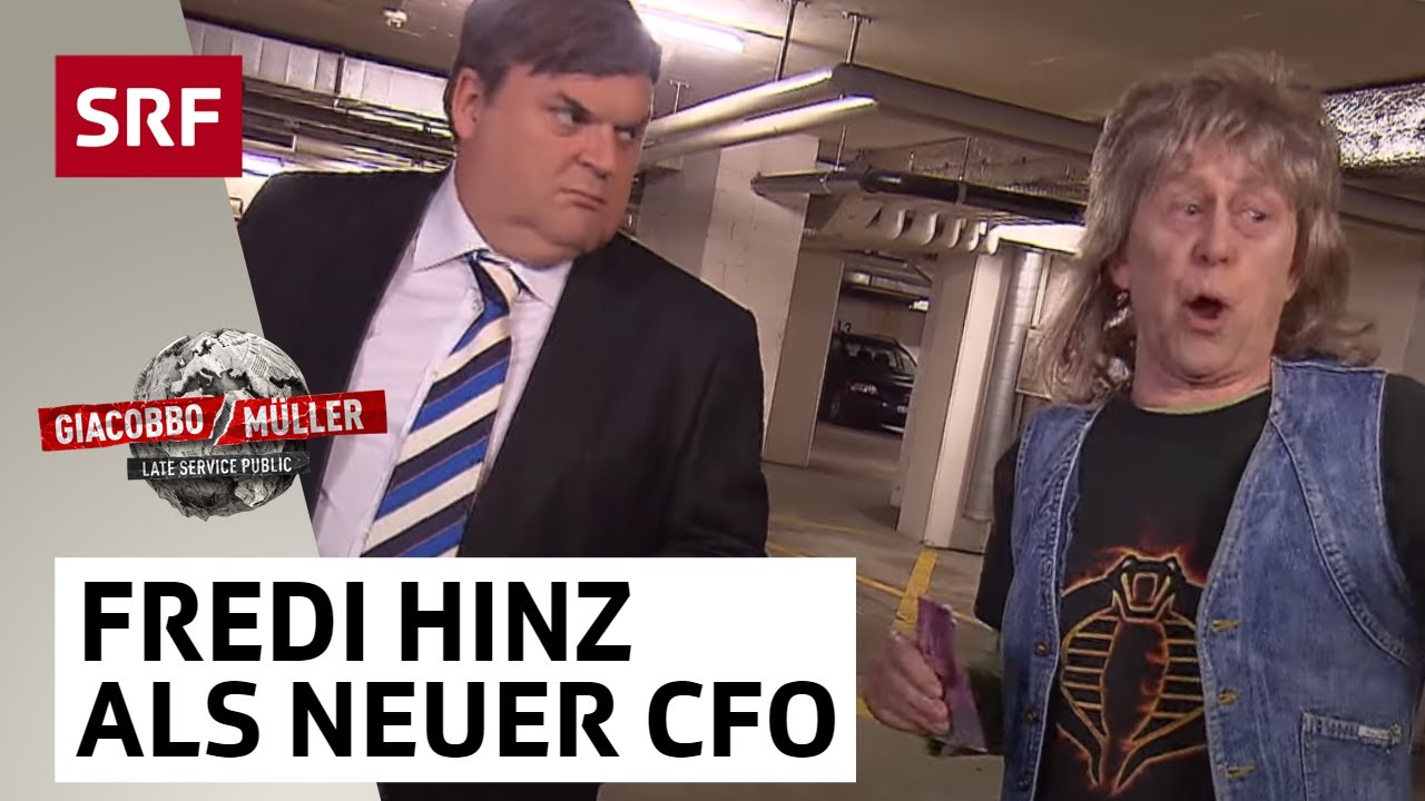 Fredi Hinz schon bald CFO | Giacobbo / Müller | Comedy | SRF